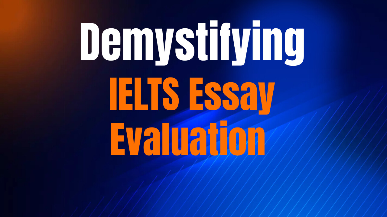 evaluation essay in ielts
