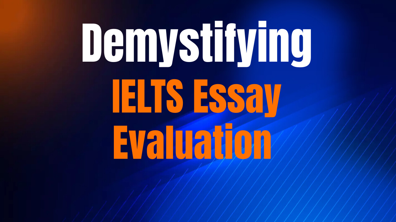 ielts essay evaluation